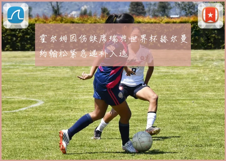 霍尔姆因伤缺席瑞典世界杯赫尔曼约翰松紧急递补入选